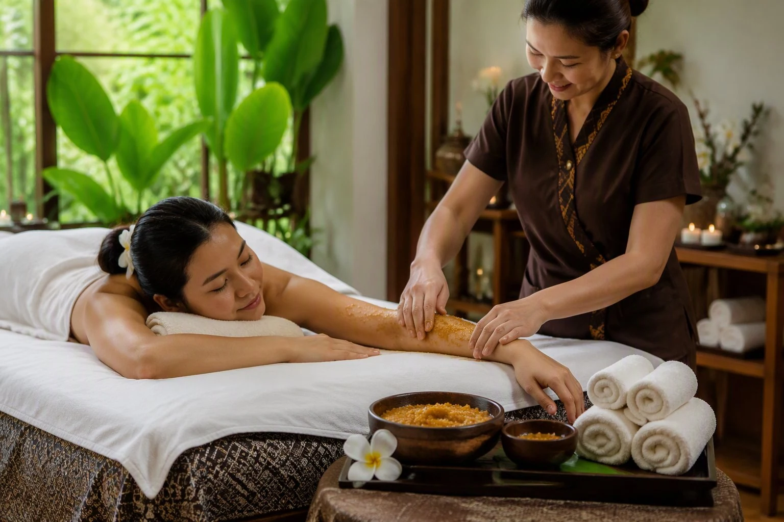 Body Scrub + Massage at Thai Lotus Massage, Willenhall
