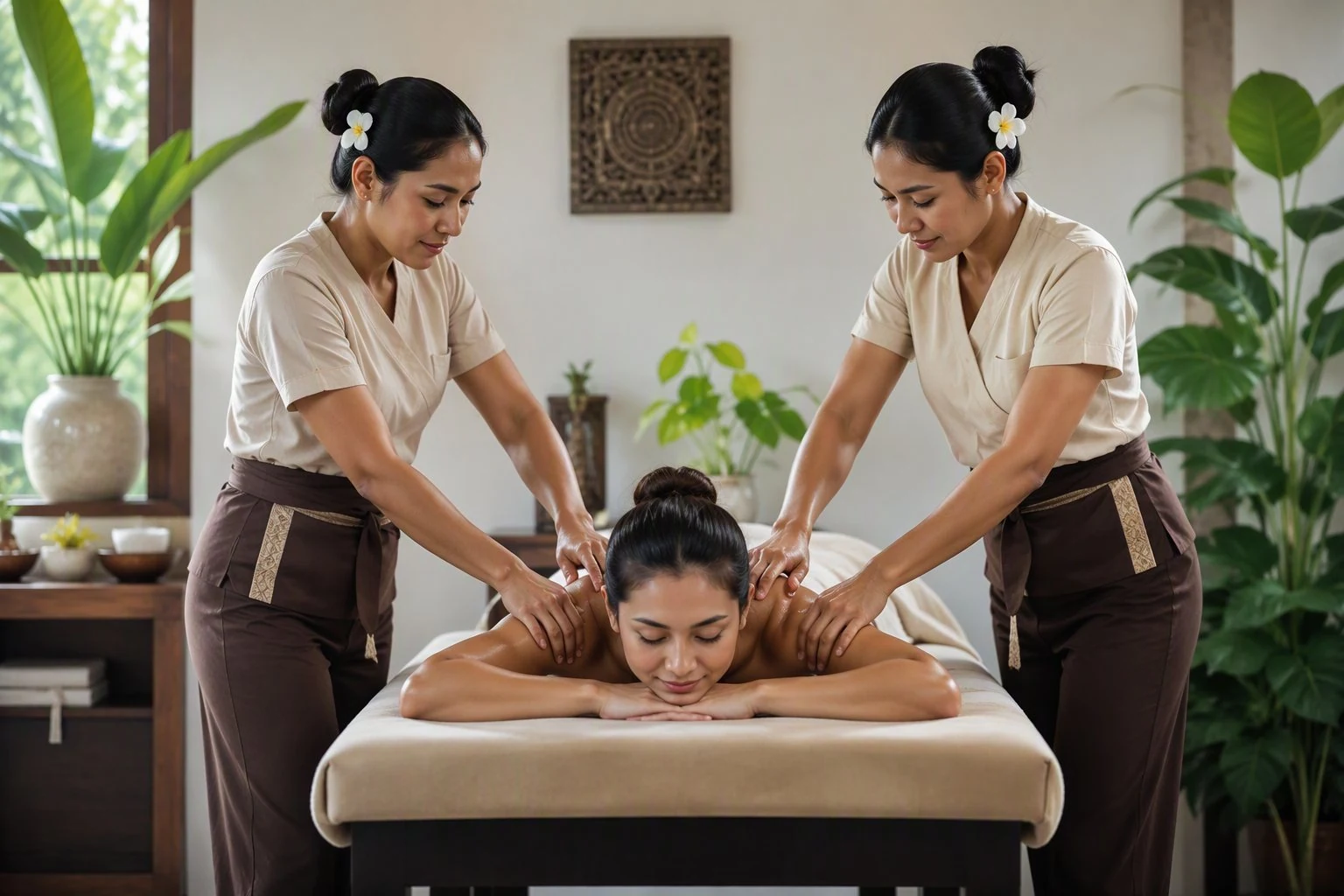 4 Hands Massage at Thai Lotus Massage, Willenhall