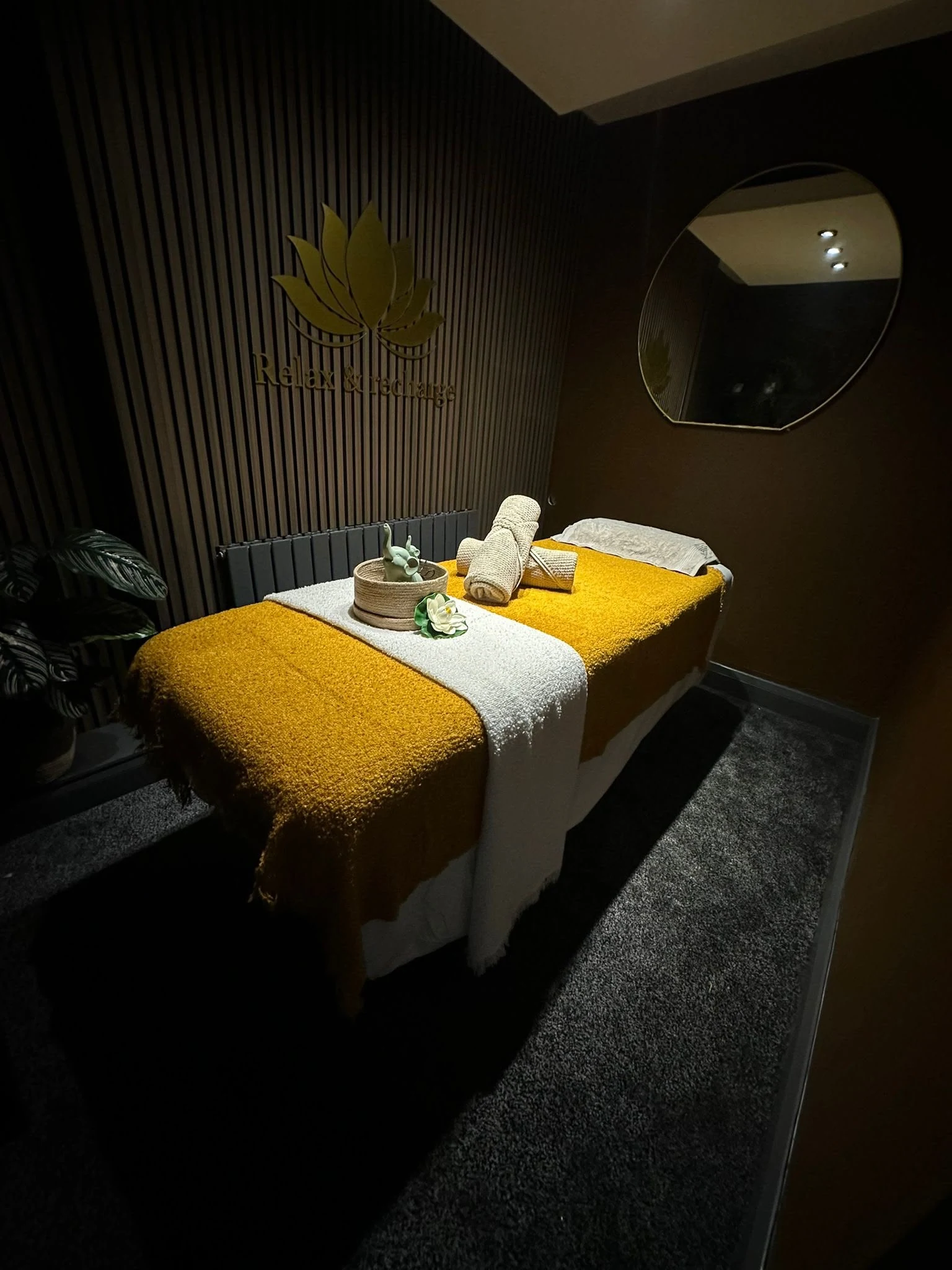 Treatment room at Thai Lotus Massage